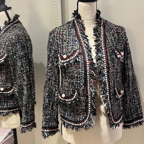Tweed detailed blazer size x small - Picture 1 of 3